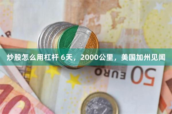 炒股怎么用杠杆 6天，2000公里，美国加州见闻