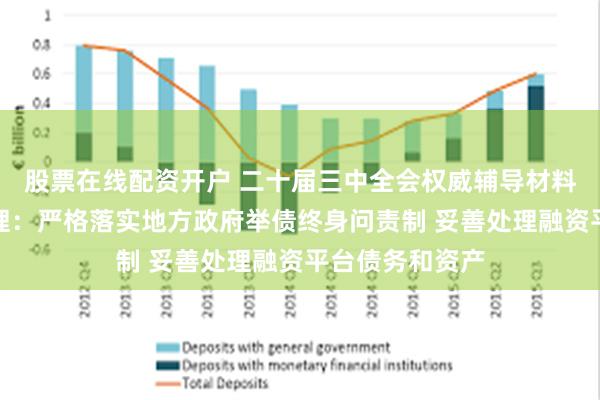 股票在线配资开户 二十届三中全会权威辅导材料谈政府债务管理：严格落实地方政府举债终身问责制 妥善处理融资平台债务和资产