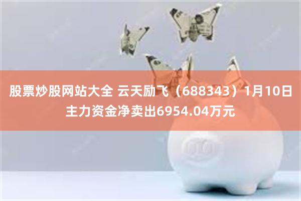 股票炒股网站大全 云天励飞（688343）1月10日主力资金净卖出6954.04万元