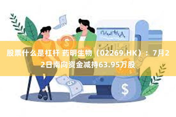 股票什么是杠杆 药明生物（02269.HK）：7月22日南向资金减持63.95万股