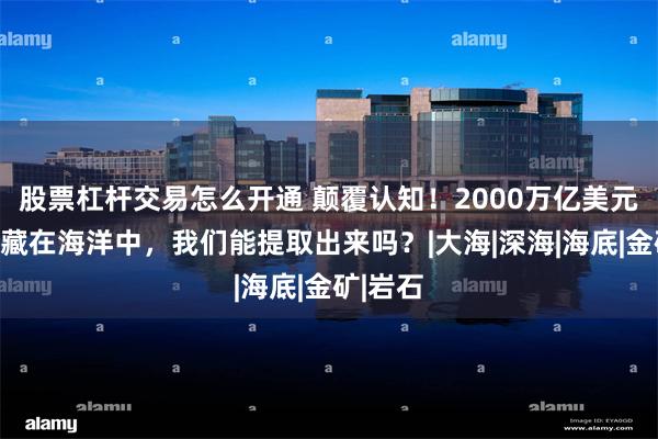 股票杠杆交易怎么开通 颠覆认知！2000万亿美元黄金竟藏在海洋中，我们能提取出来吗？|大海|深海|海底|金矿|岩石